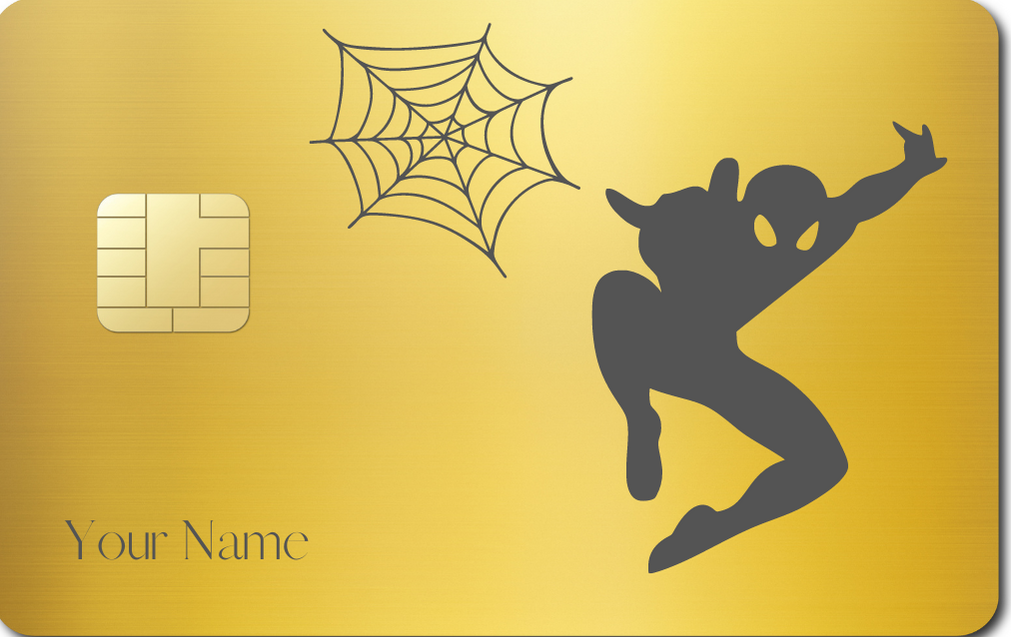 Gold Stainless Steel Card